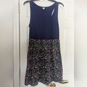 Old Navy Floral Sleeveless Dress